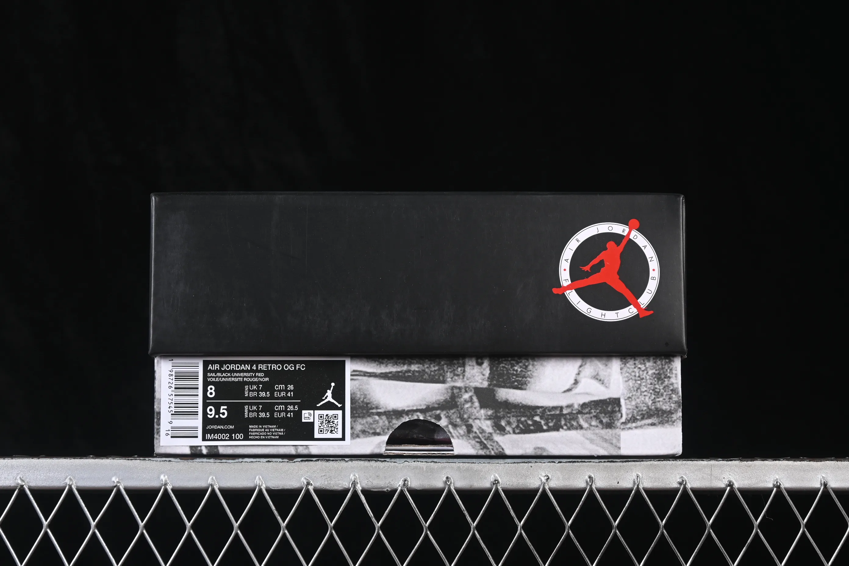 All categories Air Jordan Jordan series basketball shoes Air Jordan 4 LJR version Air Jordan 4 Retro "Flight Club" AJ4 Joe 4 Flight Club IM4002-100